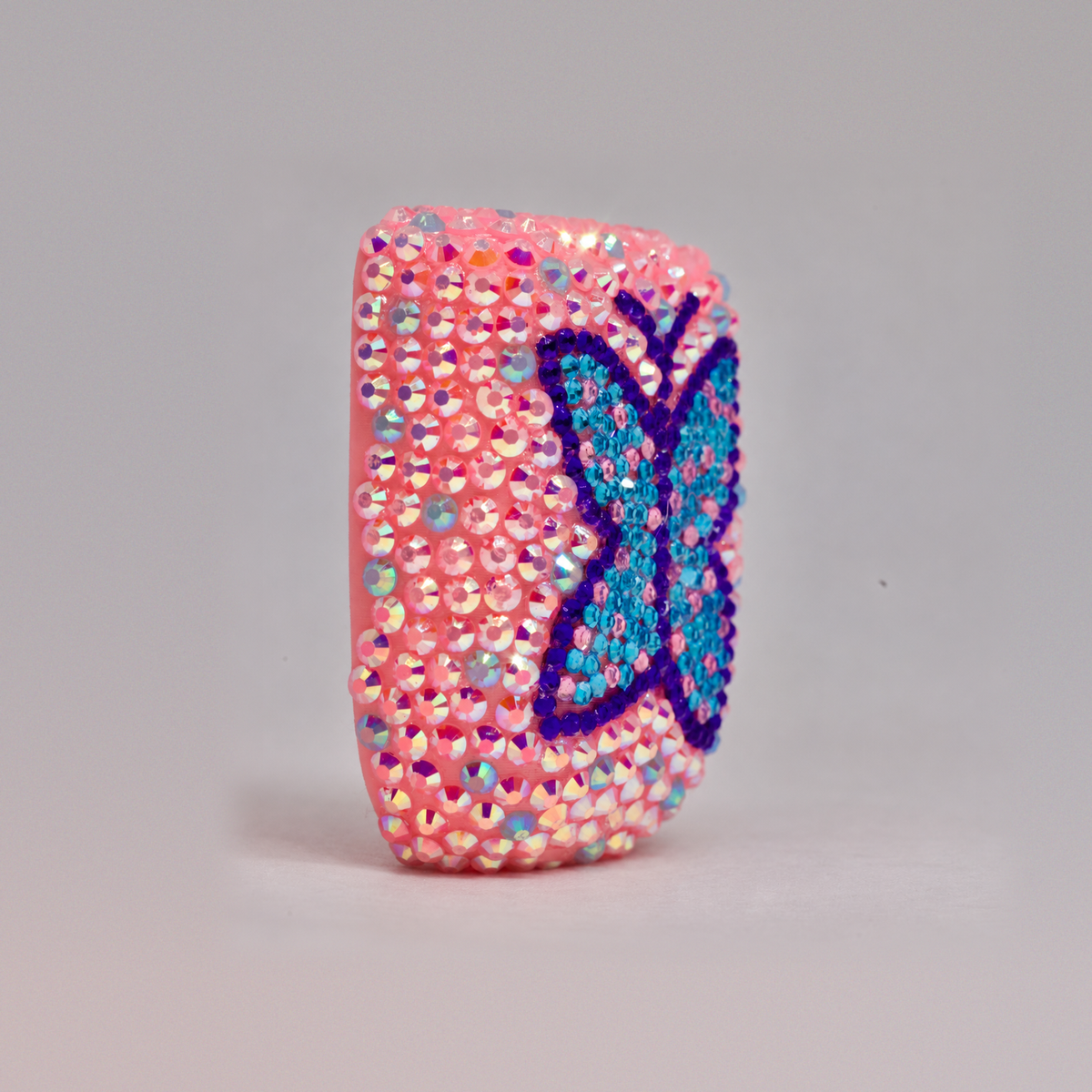 Butterfly Effect rhinestone Omnipod 5 cover, view 3
