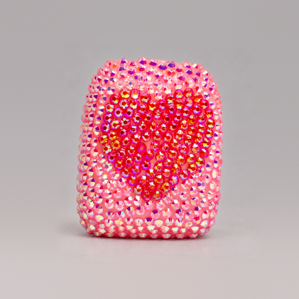 Love Struck rhinestone Omnipod 5 cover, view 3