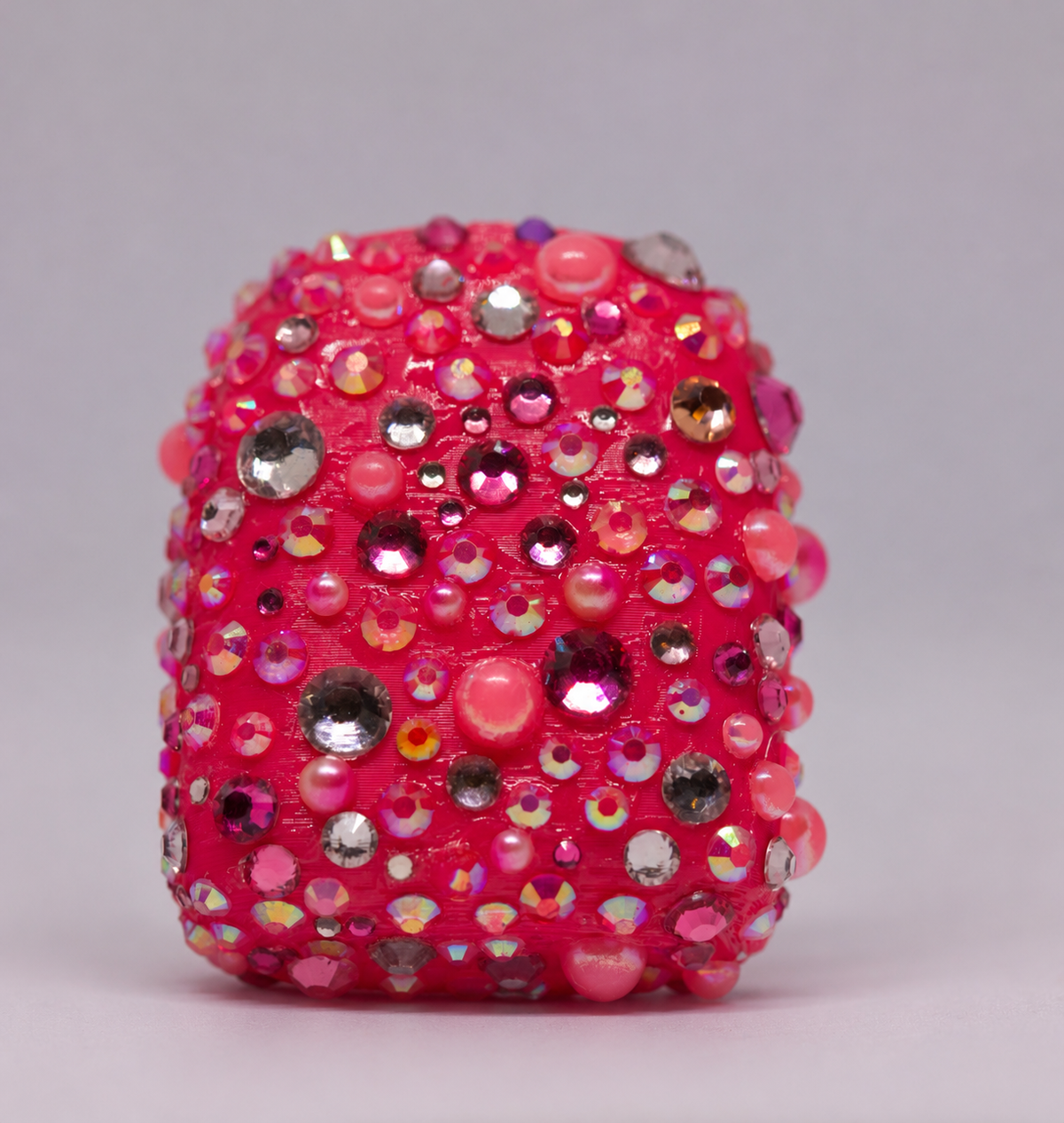 Pink Glow Rhinestone Omnipod 5 Cover