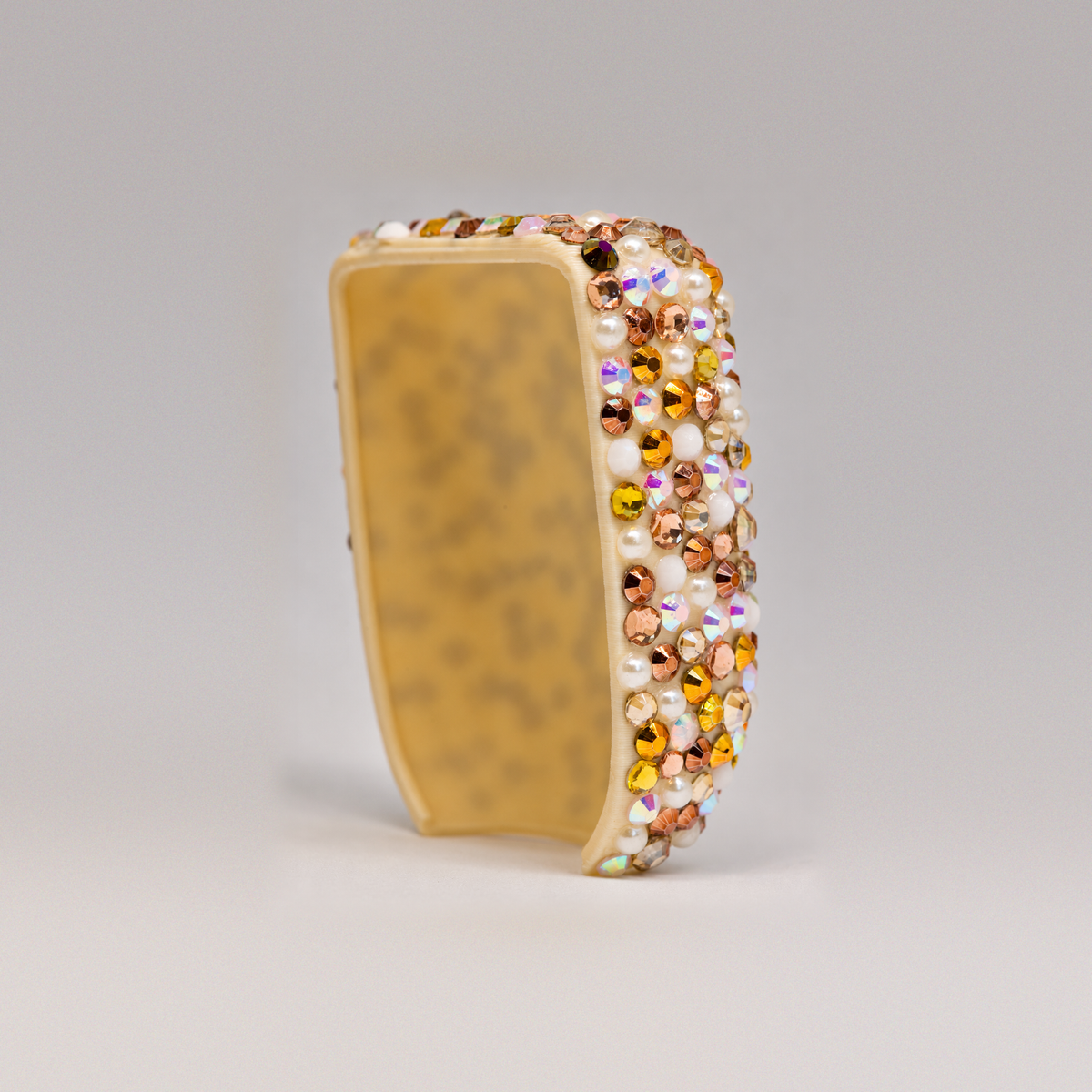 Golden Goddess rhinestone Omnipod 5 cover, view 2