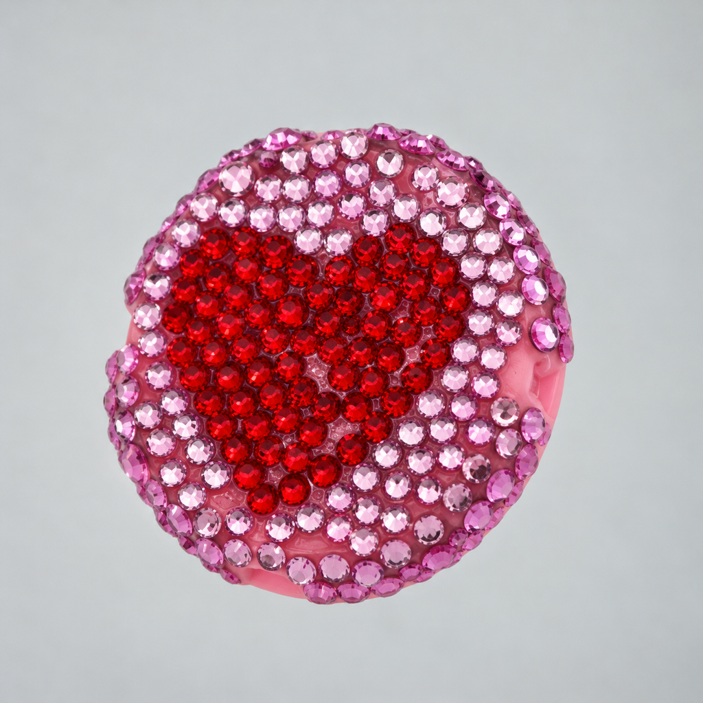 Love Struck Rhinestone Dexcom G7 Cover