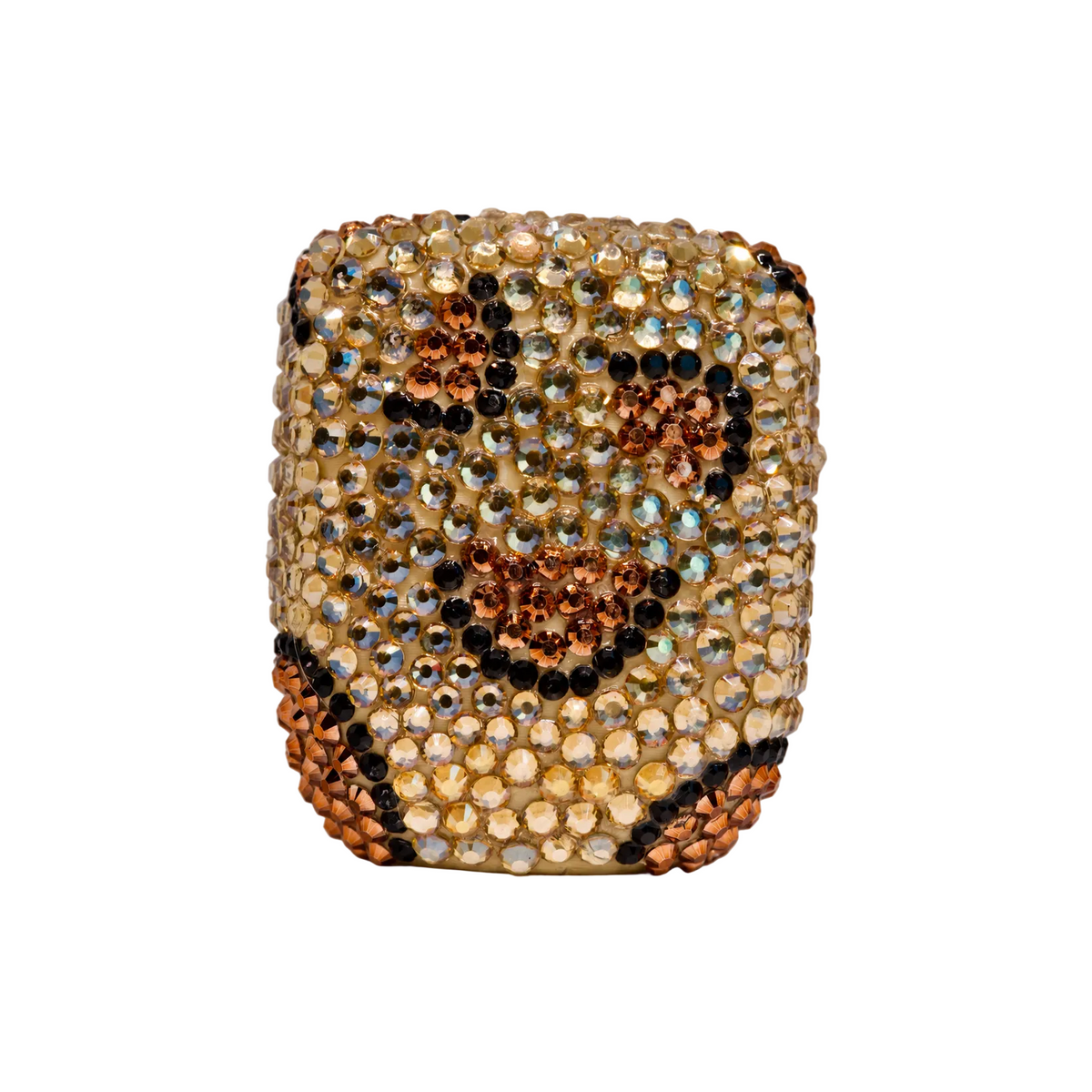 Leopard Luxe leopard print rhinestone Omnipod 5 cover by Glam Pods