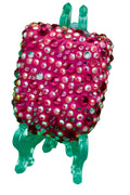 Pink Glow pink rhinestone Omnipod 5 cover by Glam Pods