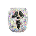 Scream & Sparkle Halloween rhinestone Omnipod 5 cover by Glam Pods