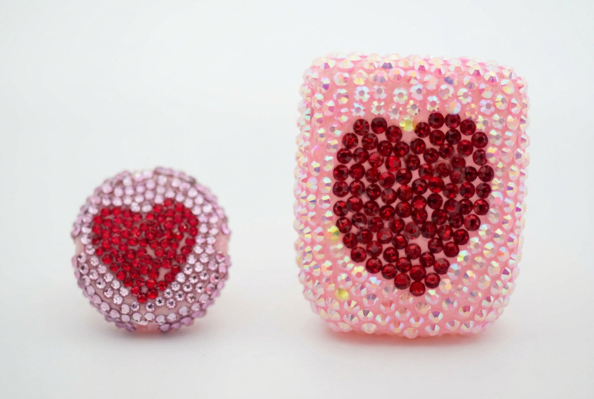 Love Struck Omnipod 5 and Dexcom G7 rhinestone cover set, view 4